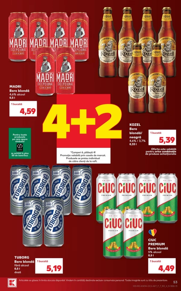 Catalog Kaufland - Catalogul cu reduceri, pagina 53: reduceri și oferte 19 - 25 august 2026