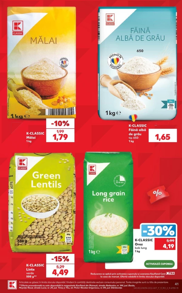 Catalog Kaufland - Catalogul cu reduceri, pagina 41: reduceri și oferte 19 - 25 august 2026