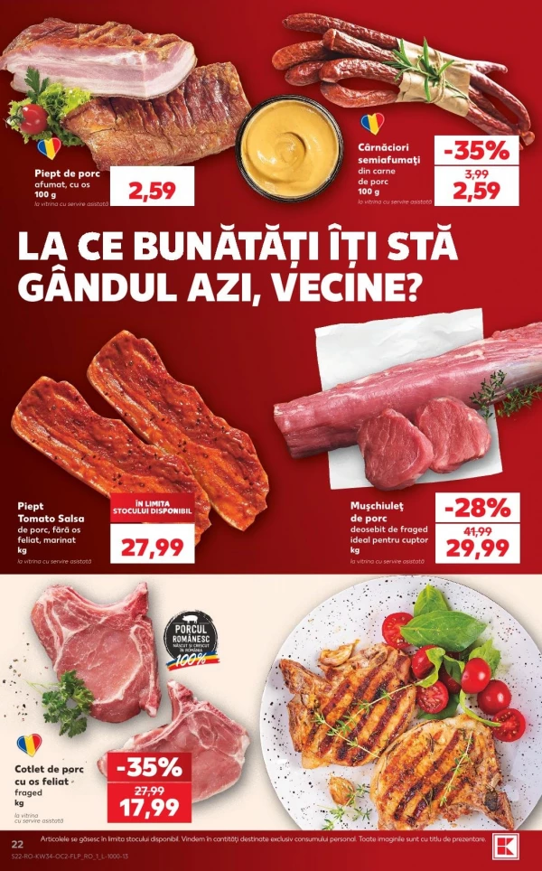 Catalog Kaufland - Catalogul cu reduceri, pagina 22: reduceri și oferte 19 - 25 august 2026