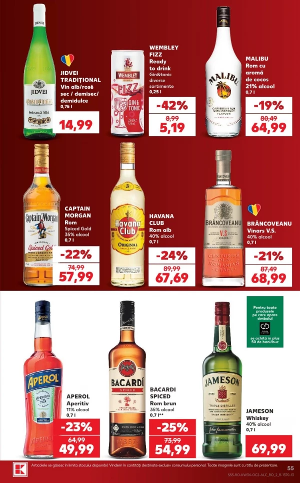 Catalog Kaufland - Catalogul cu reduceri, pagina 55: reduceri și oferte 19 - 25 august 2026
