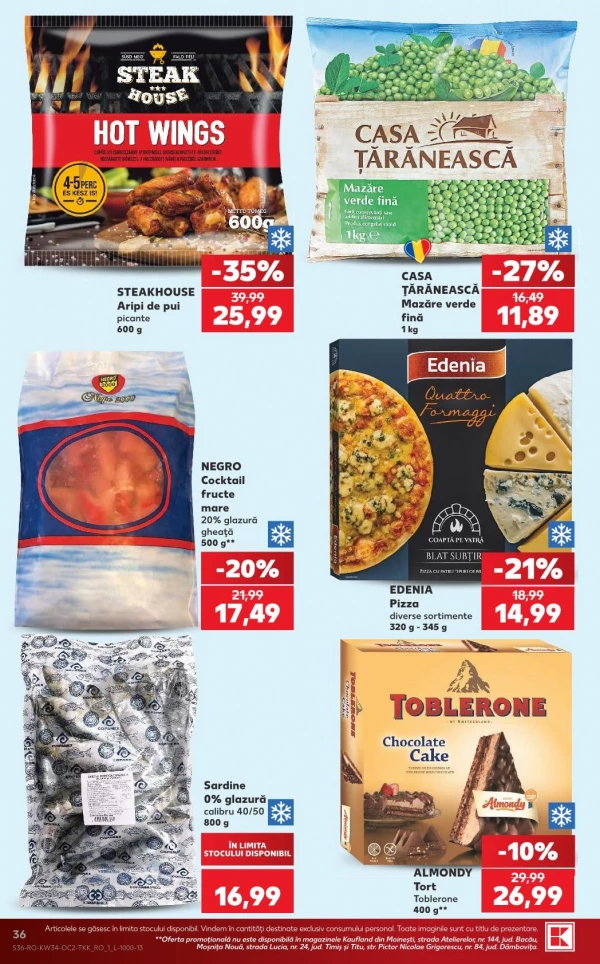 Catalog Kaufland - Catalogul cu reduceri, pagina 36: reduceri și oferte 19 - 25 august 2026