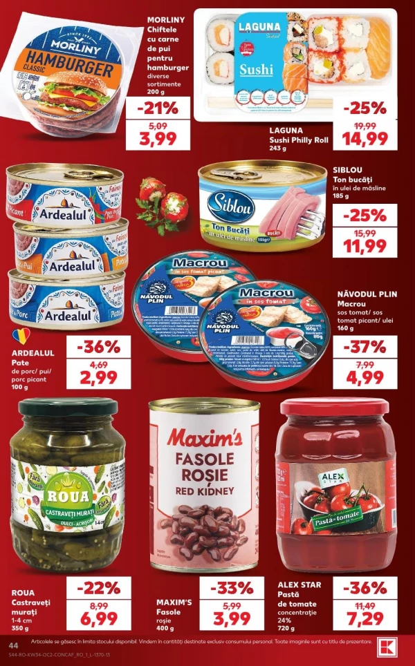 Catalog Kaufland - Catalogul cu reduceri, pagina 44: reduceri și oferte 19 - 25 august 2026