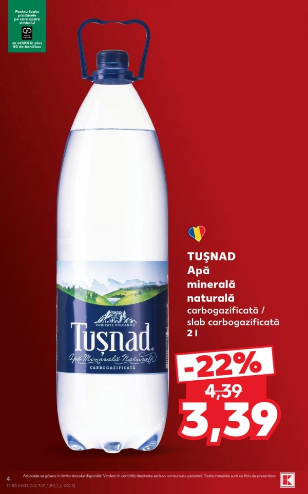 Catalog Kaufland - Catalogul cu reduceri, pagina 4: reduceri și oferte 19 - 25 august 2026
