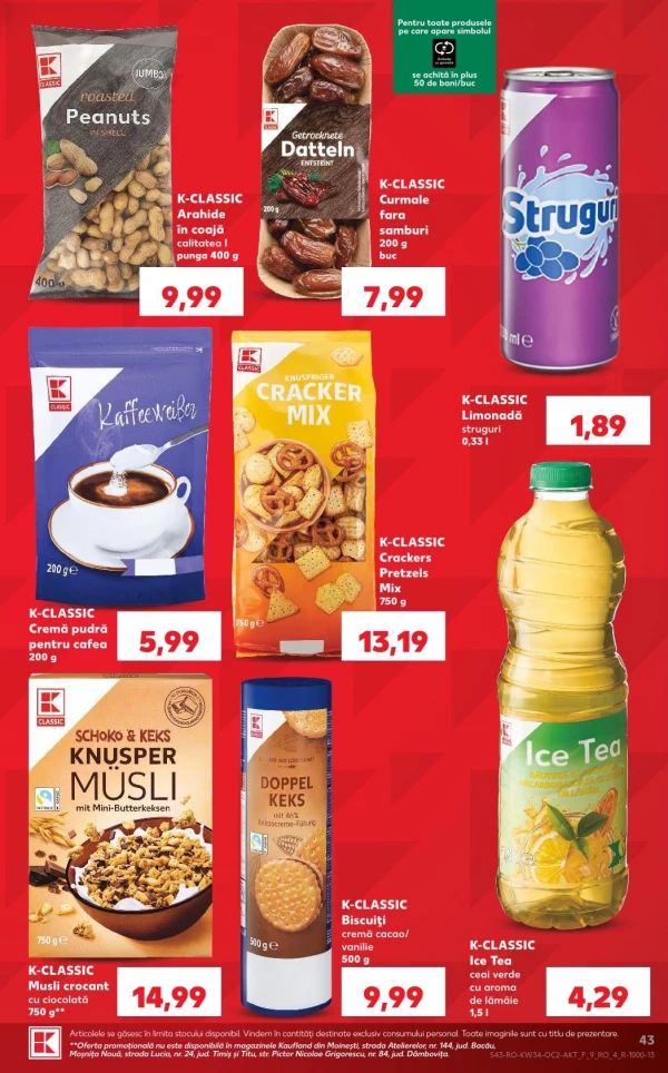 Catalog Kaufland - Catalogul cu reduceri, pagina 43: reduceri și oferte 19 - 25 august 2026