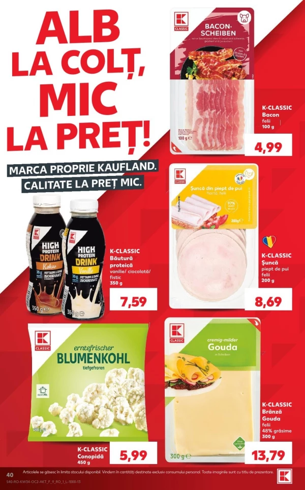Catalog Kaufland - Catalogul cu reduceri, pagina 40: reduceri și oferte 19 - 25 august 2026