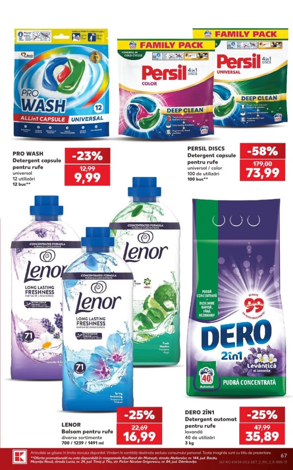 Catalog Kaufland - Catalogul cu reduceri, pagina 67: reduceri și oferte 19 - 25 august 2026