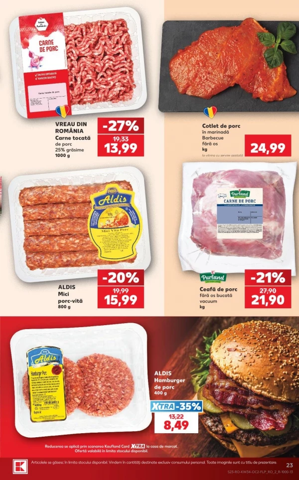 Catalog Kaufland - Catalogul cu reduceri, pagina 23: reduceri și oferte 19 - 25 august 2026