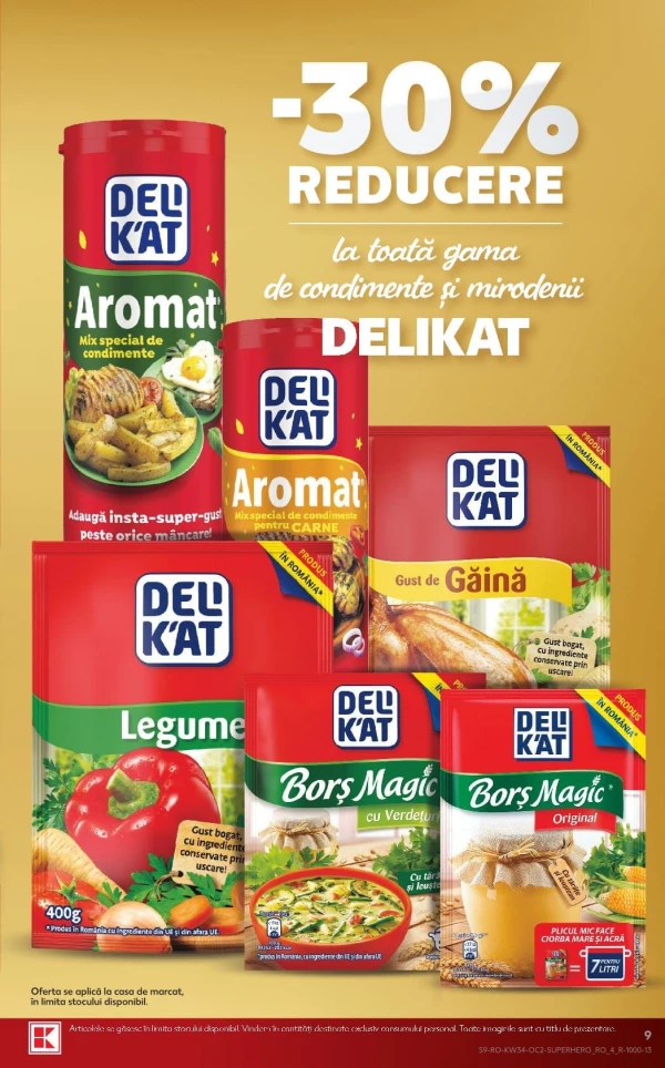Catalog Kaufland - Catalogul cu reduceri, pagina 9: reduceri și oferte 19 - 25 august 2026