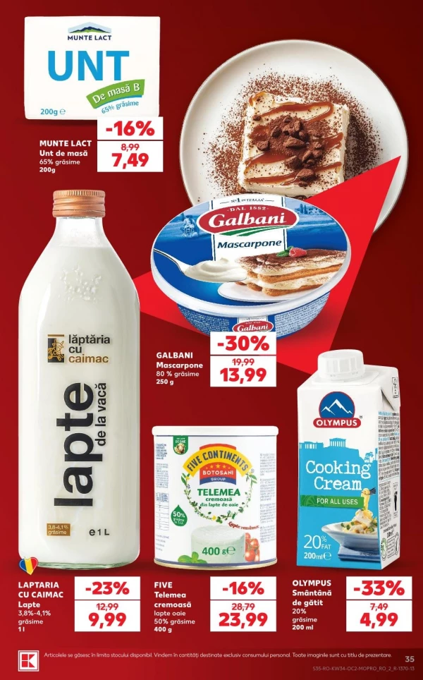 Catalog Kaufland - Catalogul cu reduceri, pagina 35: reduceri și oferte 19 - 25 august 2026