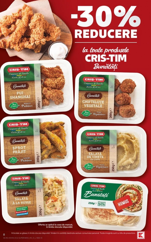 Catalog Kaufland - Catalogul cu reduceri, pagina 8: reduceri și oferte 19 - 25 august 2026