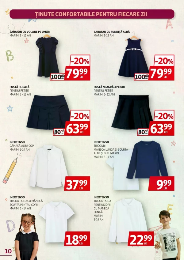 Каталог Auchan - Каталог скидок - школа, страница 10: скидки и акции 12 августа - 15 сентября 2026