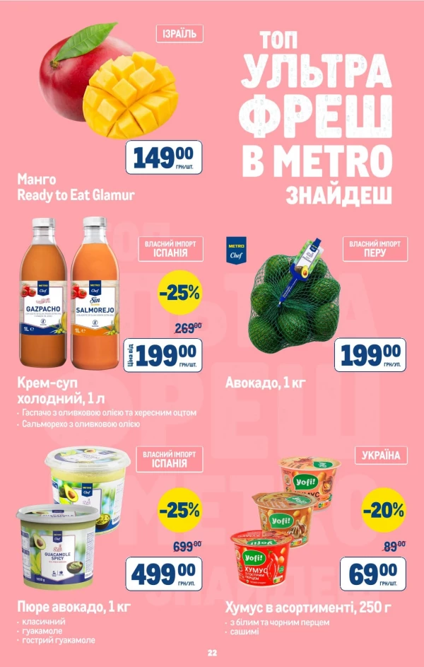 Каталог Metro - Каталог знижок, сторінка 24: знижки та акції 12 серпня - 01 вересня 2026