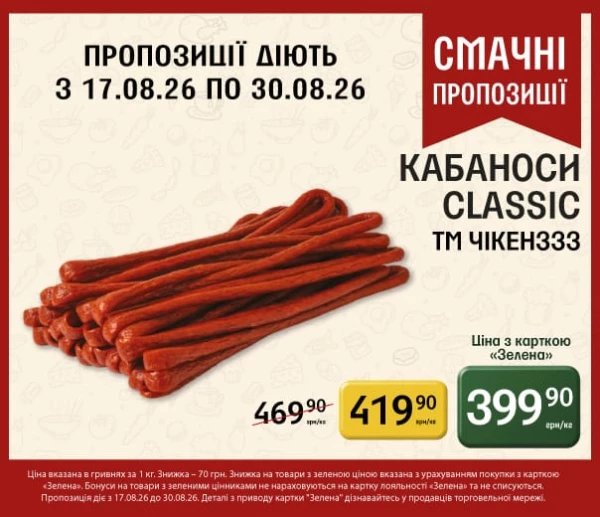 Каталог Петриківка - Каталог знижок, сторінка 9: знижки та акції 17 - 30 серпня 2026