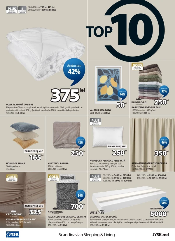 Catalog Jysk - Catalogul cu reduceri, pagina 4: reduceri și oferte 13 - 26 august 2026