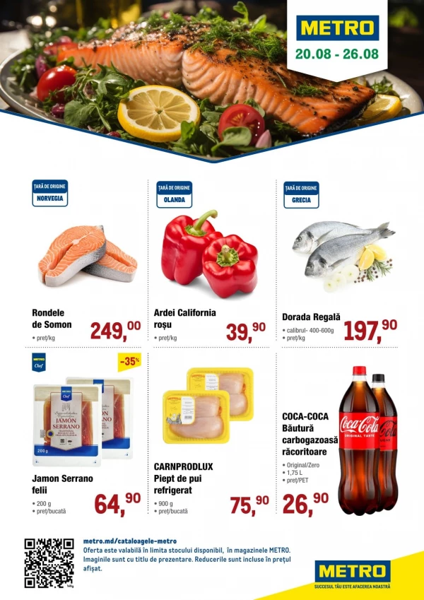 Catalog Metro - Oferte săptămânale la produse proaspete, pagina 5: reduceri și oferte 20 - 26 august 2026
