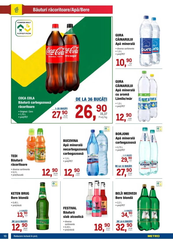 Catalog Metro - Catalogul cu reduceri, pagina 10: reduceri și oferte 20 august - 02 septembrie 2026