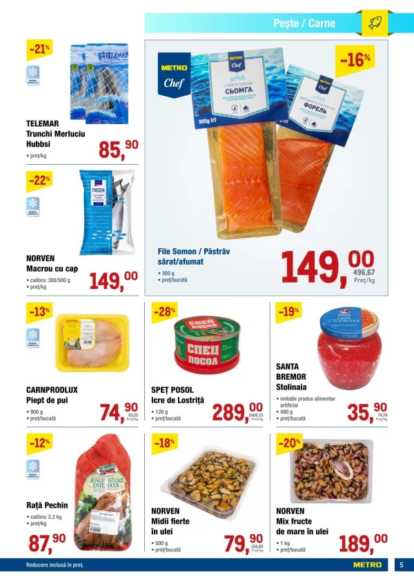 Catalog Metro - Catalogul cu reduceri, pagina 5: reduceri și oferte 20 august - 02 septembrie 2026