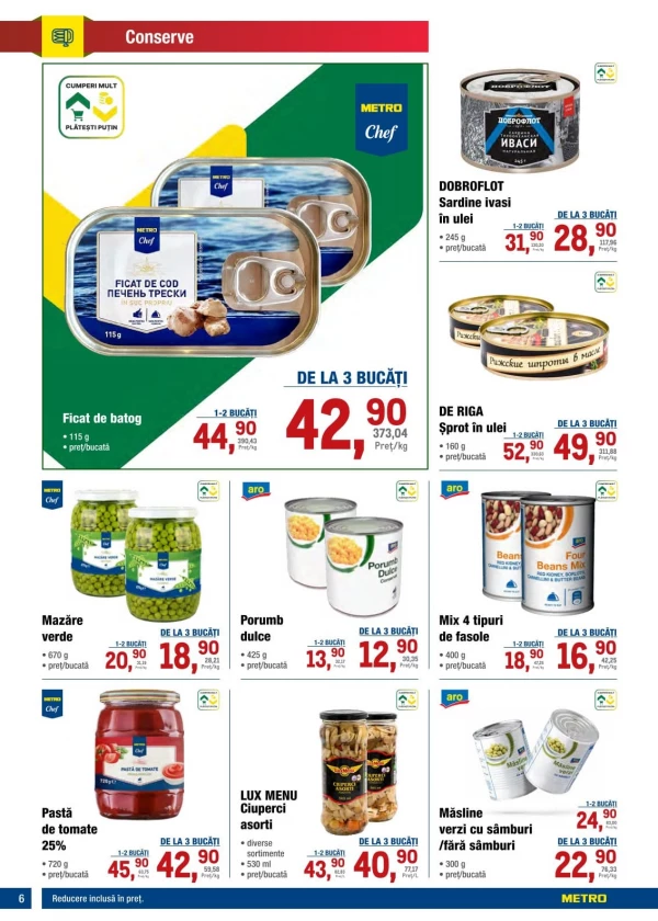 Catalog Metro - Catalogul cu reduceri, pagina 6: reduceri și oferte 20 august - 02 septembrie 2026