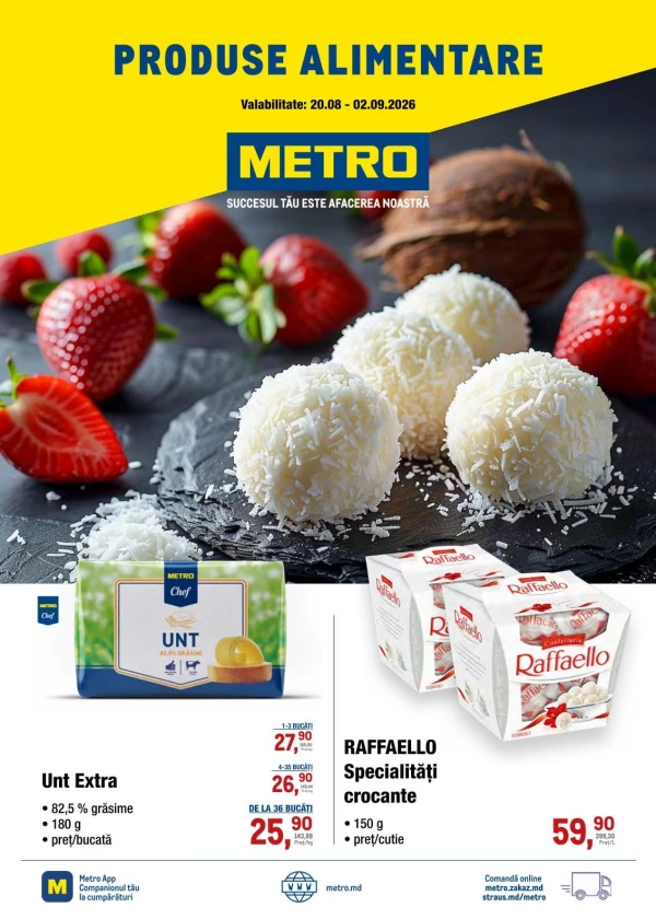 Catalog Metro - Catalogul cu reduceri, pagina 1: reduceri și oferte 20 august - 02 septembrie 2026