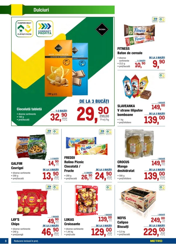 Catalog Metro - Catalogul cu reduceri, pagina 8: reduceri și oferte 20 august - 02 septembrie 2026