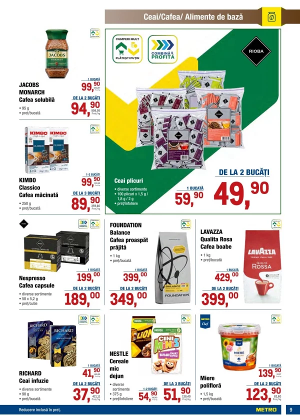 Catalog Metro - Catalogul cu reduceri, pagina 9: reduceri și oferte 20 august - 02 septembrie 2026