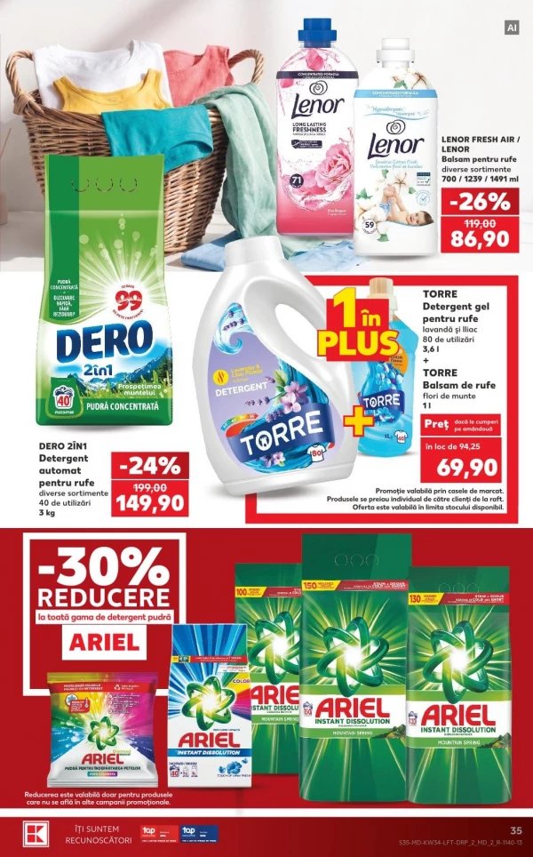 Catalog Kaufland - Catalogul cu reduceri, pagina 35: reduceri și oferte 20 - 26 august 2026