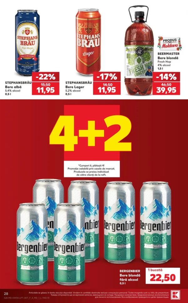 Catalog Kaufland - Catalogul cu reduceri, pagina 28: reduceri și oferte 20 - 26 august 2026