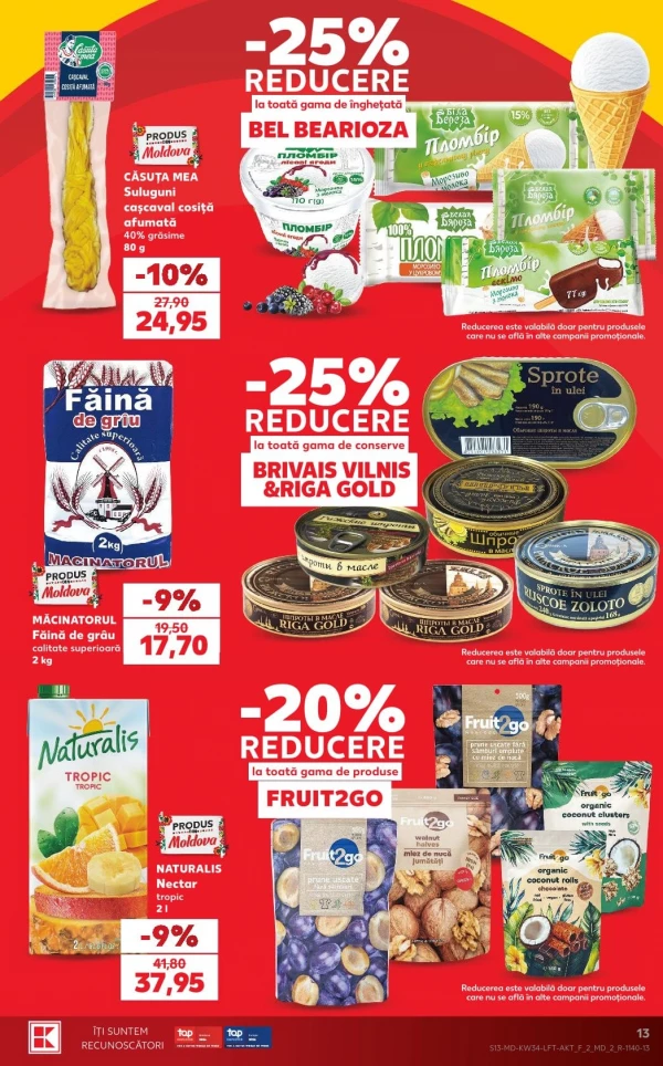 Catalog Kaufland - Catalogul cu reduceri, pagina 13: reduceri și oferte 20 - 26 august 2026