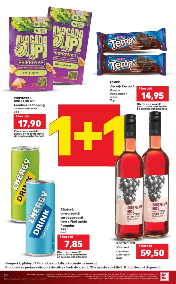 Catalog Kaufland - Catalogul cu reduceri, pagina 20: reduceri și oferte 20 - 26 august 2026