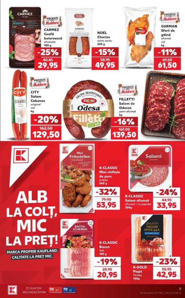 Catalog Kaufland - Catalogul cu reduceri, pagina 5: reduceri și oferte 20 - 26 august 2026