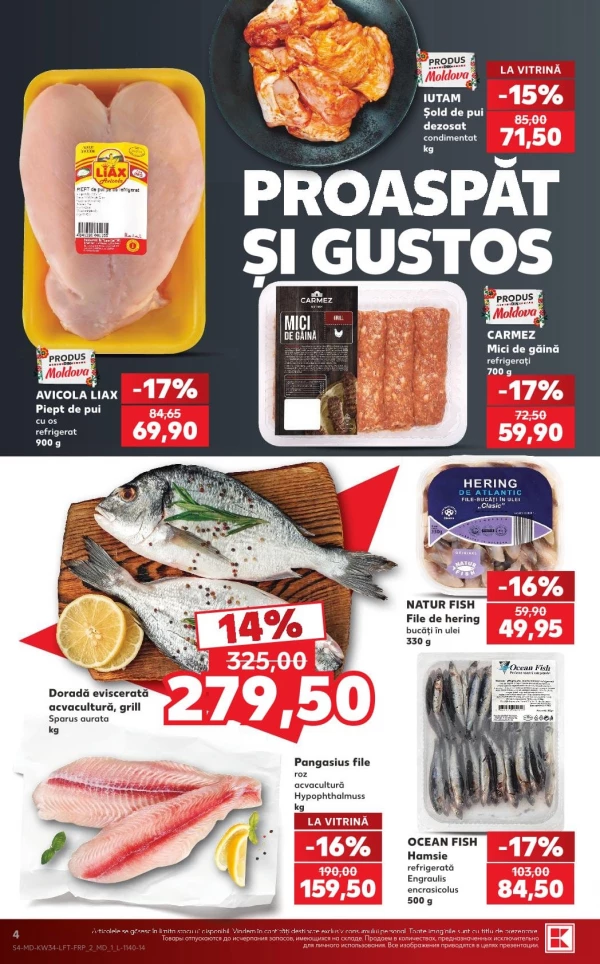 Catalog Kaufland - Catalogul cu reduceri, pagina 4: reduceri și oferte 20 - 26 august 2026