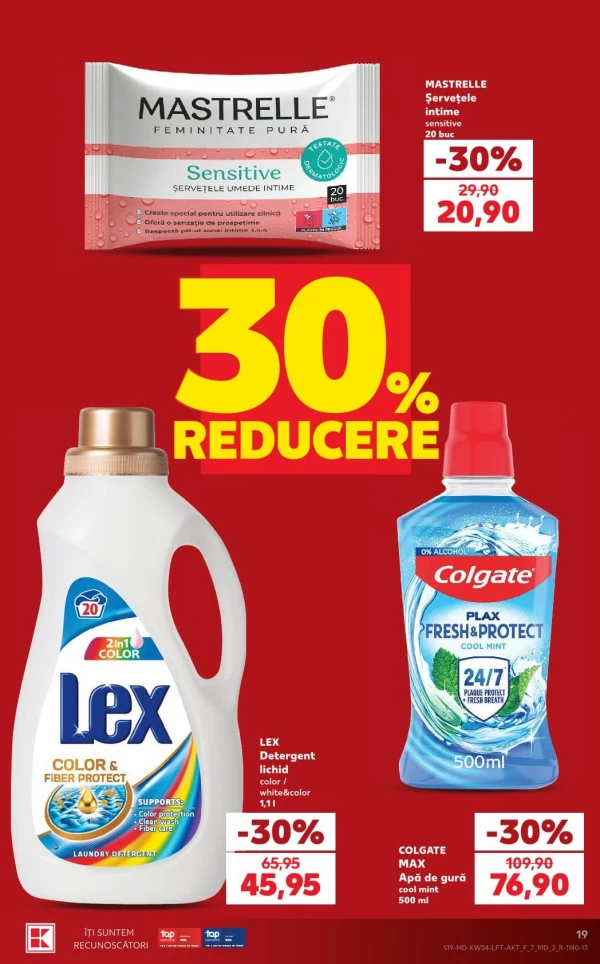 Catalog Kaufland - Catalogul cu reduceri, pagina 19: reduceri și oferte 20 - 26 august 2026