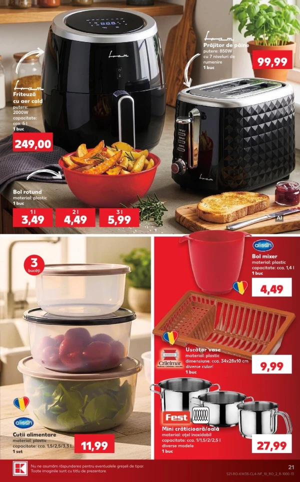 Каталог Kaufland - Каталог скидок NonFood, страница 21: скидки и акции 26 августа - 01 сентября 2026