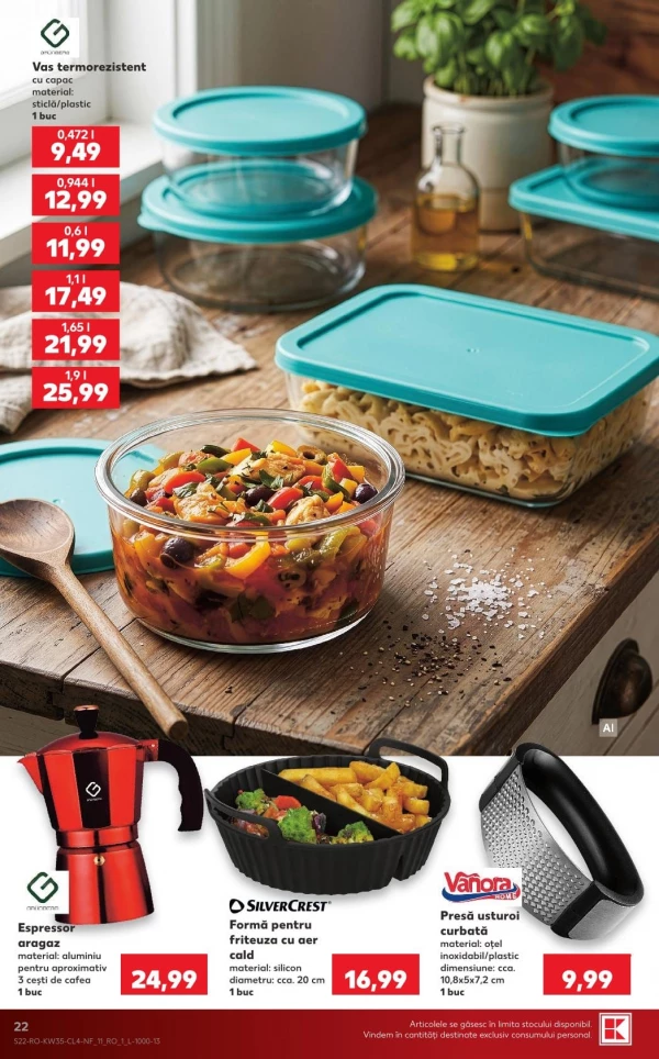 Каталог Kaufland - Каталог скидок NonFood, страница 22: скидки и акции 26 августа - 01 сентября 2026