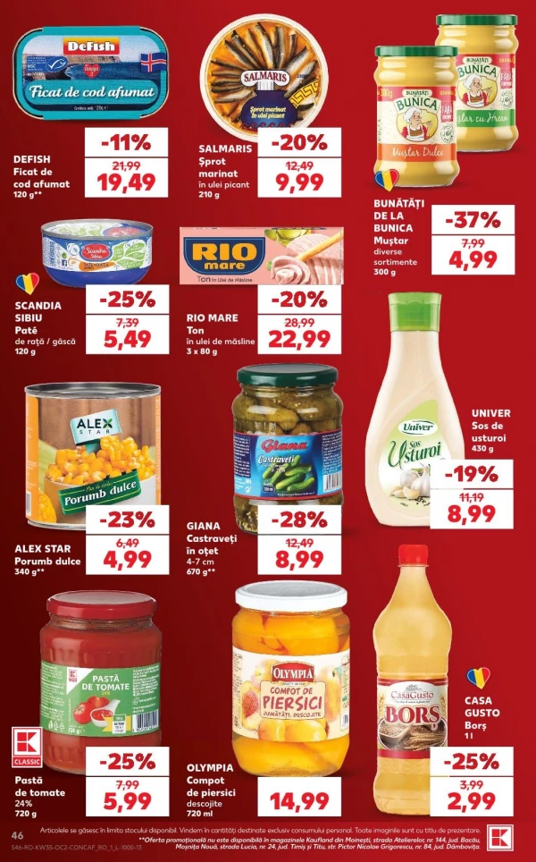 Каталог Kaufland - Каталог скидок, страница 46: скидки и акции 26 августа - 01 сентября 2026