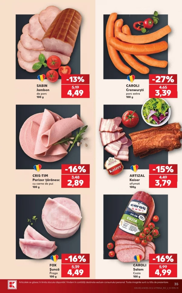 Каталог Kaufland - Каталог скидок, страница 35: скидки и акции 26 августа - 01 сентября 2026