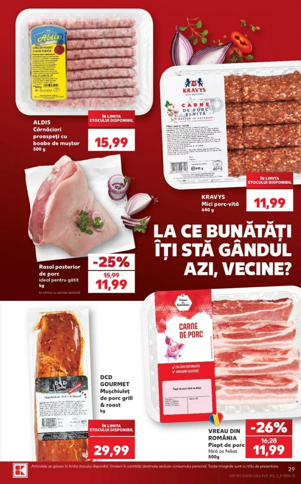 Каталог Kaufland - Каталог скидок, страница 29: скидки и акции 26 августа - 01 сентября 2026