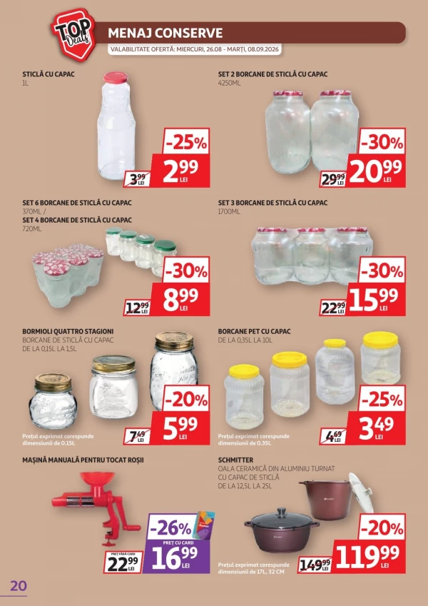 Каталог Auchan - Каталог знижок, сторінка 20: знижки та акції 26 серпня - 08 вересня 2026