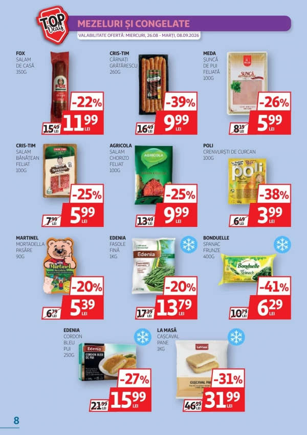 Каталог Auchan - Каталог знижок, сторінка 8: знижки та акції 26 серпня - 08 вересня 2026