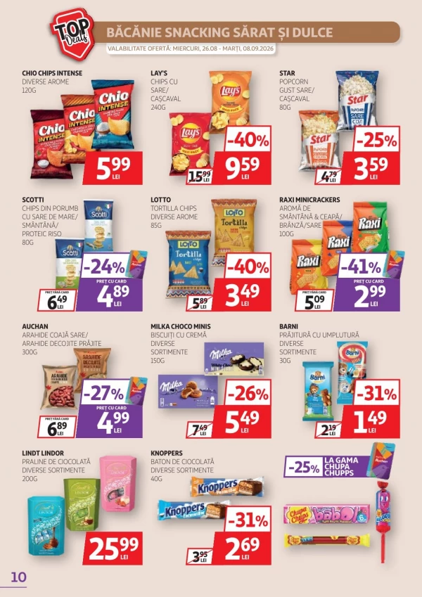 Каталог Auchan - Каталог знижок, сторінка 10: знижки та акції 26 серпня - 08 вересня 2026