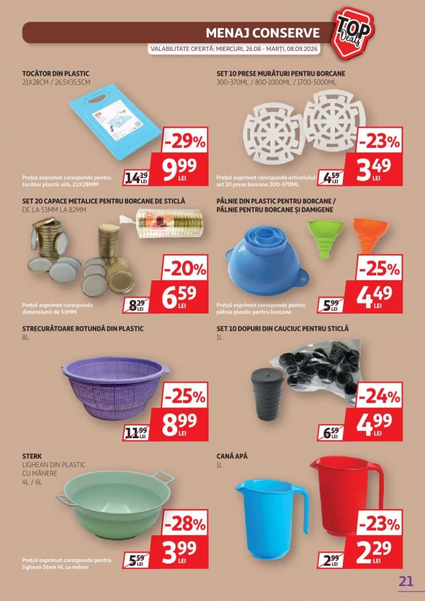 Каталог Auchan - Каталог знижок, сторінка 21: знижки та акції 26 серпня - 08 вересня 2026