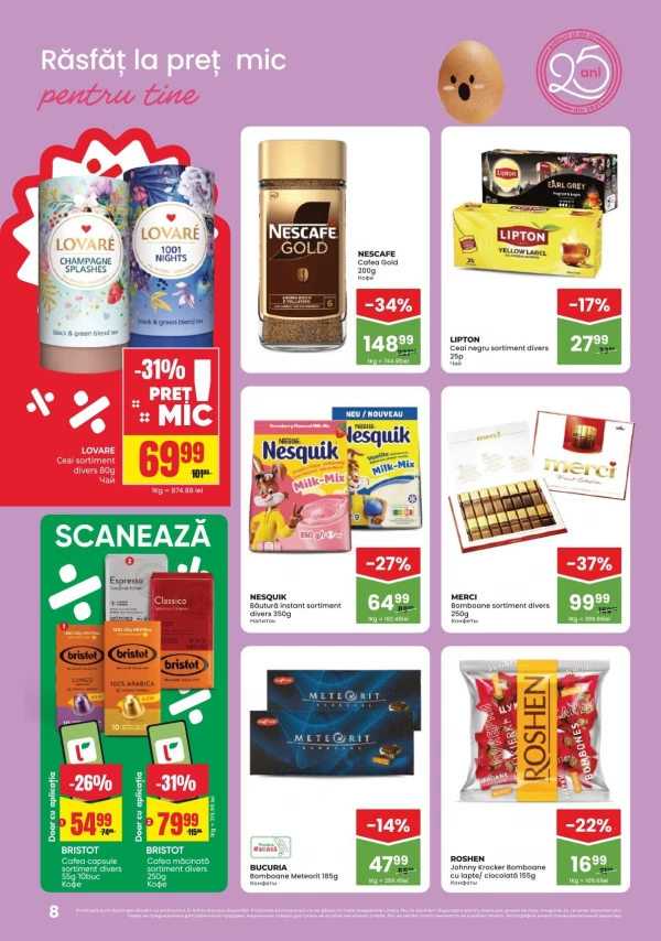 Catalog Linella - Catalogul cu reduceri, pagina 8: reduceri și oferte 27 august - 09 septembrie 2026