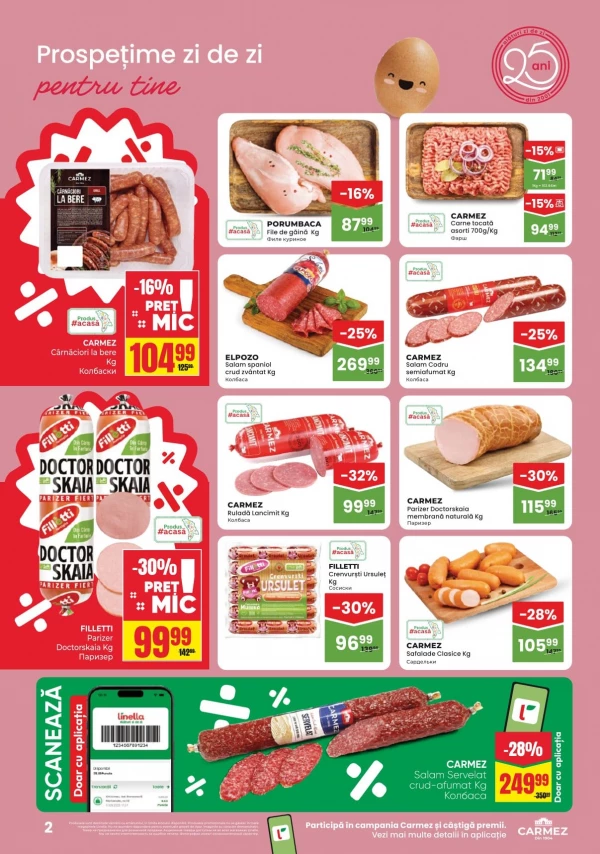 Catalog Linella - Catalogul cu reduceri, pagina 2: reduceri și oferte 27 august - 09 septembrie 2026