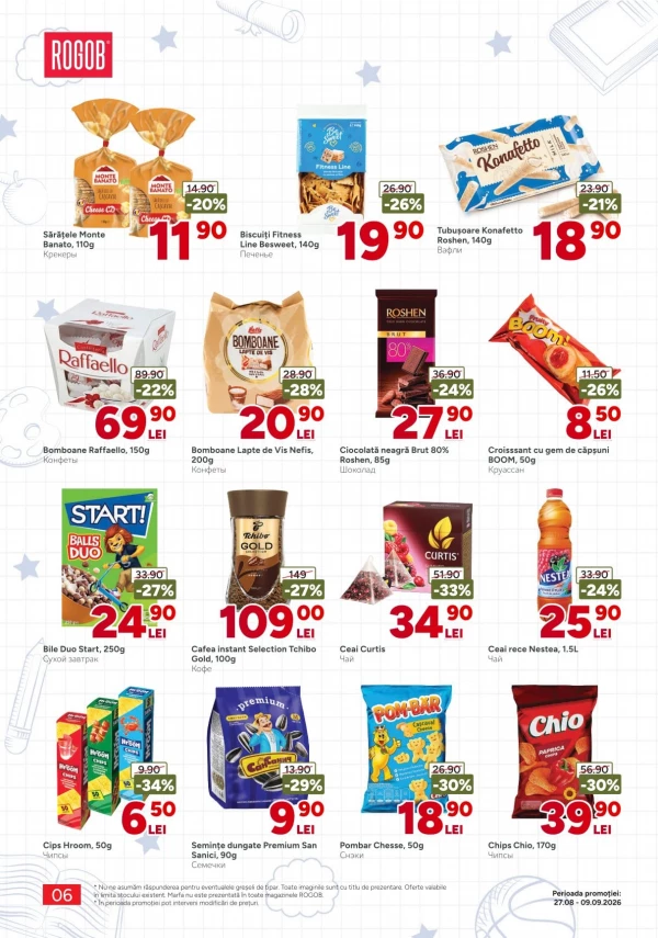 Catalog Rogob - Catalogul cu reduceri, pagina 6: reduceri și oferte 27 august - 09 septembrie 2026