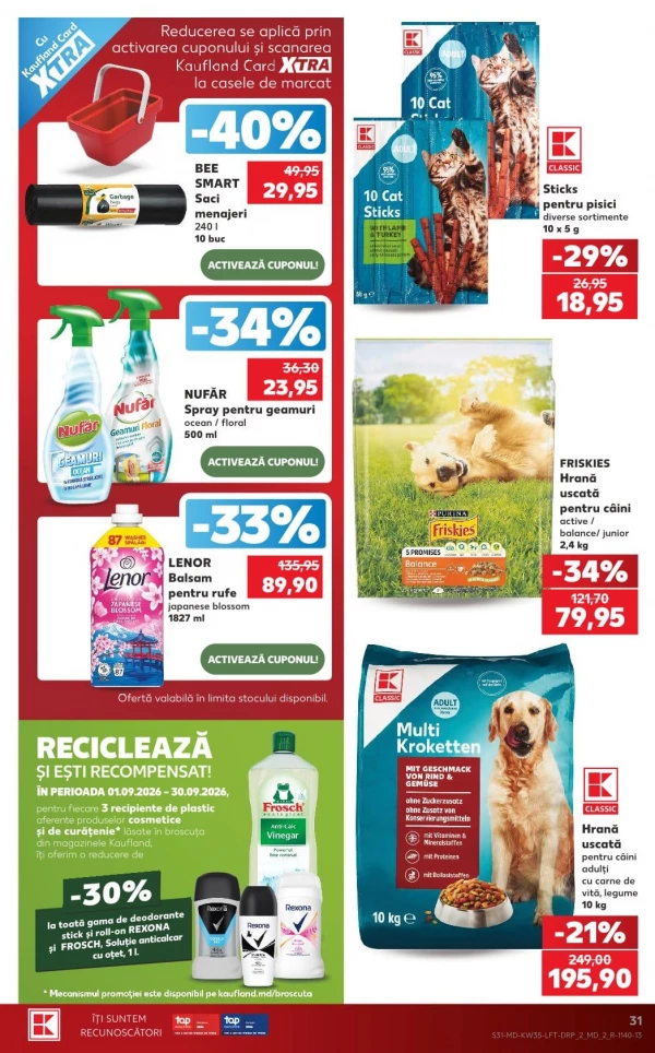 Каталог Kaufland - Каталог скидок, страница 31: скидки и акции 27 августа - 02 сентября 2026