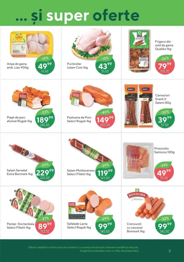 Catalog Bonus - Catalogul cu reduceri, pagina 3: reduceri și oferte 27 august - 09 septembrie 2026
