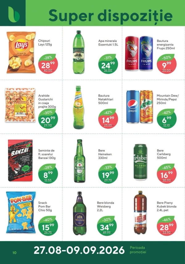 Catalog Bonus - Catalogul cu reduceri, pagina 10: reduceri și oferte 27 august - 09 septembrie 2026