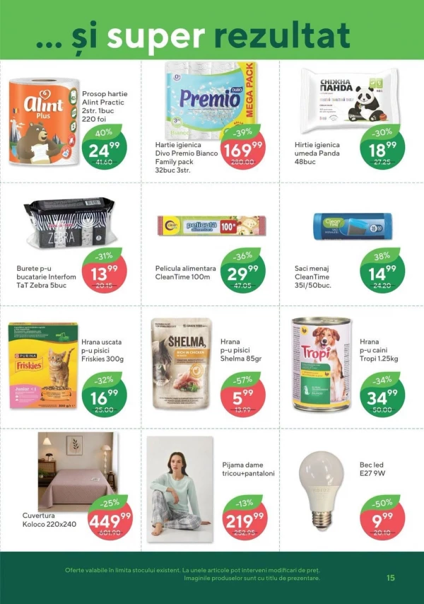 Catalog Bonus - Catalogul cu reduceri, pagina 15: reduceri și oferte 27 august - 09 septembrie 2026