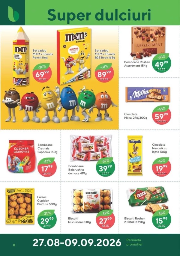 Catalog Bonus - Catalogul cu reduceri, pagina 8: reduceri și oferte 27 august - 09 septembrie 2026