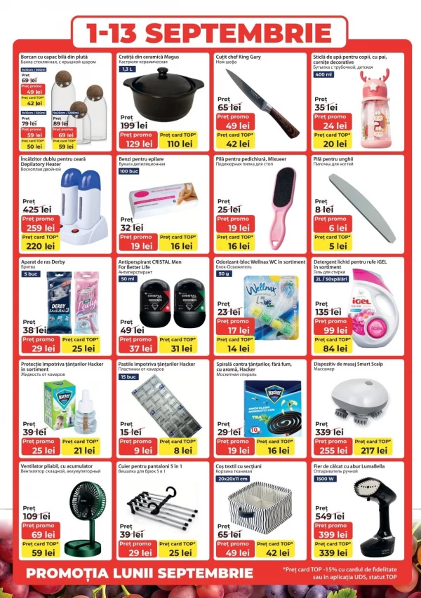 Catalog Telemarket - Catalogul cu reduceri, pagina 3: reduceri și oferte 1 – 15 septembrie 2026